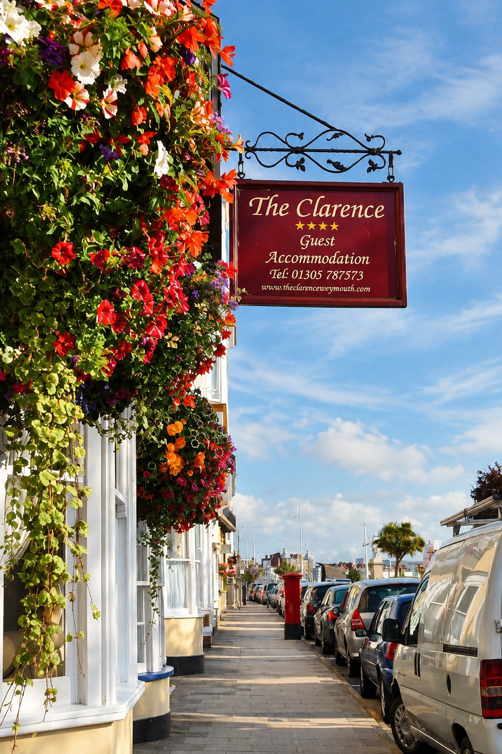 The Clarence sign on The Esplanade