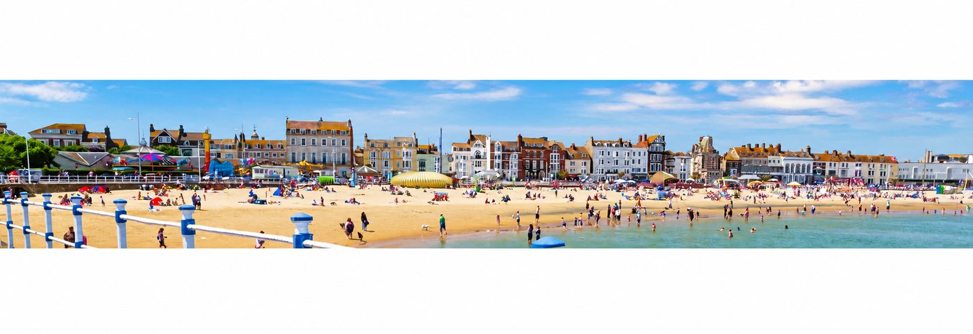 Weymouth seafront and beach